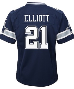 Ezekiel Elliott 21 Dallas Cowboys Infant Team Game Jersey - Navy