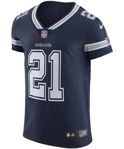 Ezekiel Elliott 21 Dallas Cowboys Vapor Elite Jersey - Navy