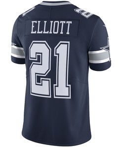 Ezekiel Elliott 21 Dallas Cowboys Vapor Limited Jersey - Navy