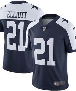 Ezekiel Elliott Dallas Cowboys Alternate Vapor Limited Jersey - Navy