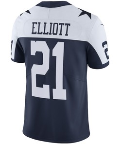 Ezekiel Elliott Dallas Cowboys Alternate Vapor Limited Jersey - Navy