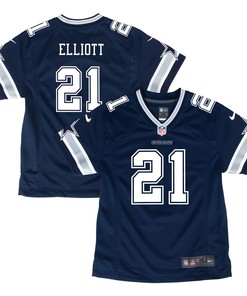 Ezekiel Elliott Dallas Cowboys Game Jersey - Navy Nfl