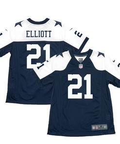 Ezekiel Elliott Dallas Cowboys Nike Youth Alternate Game Jersey - Navy