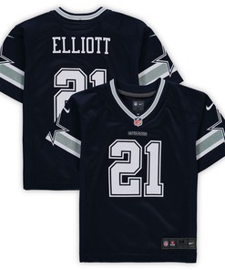 Ezekiel Elliott Dallas Cowboys Preschool Team Game Jersey - Navy Nfl