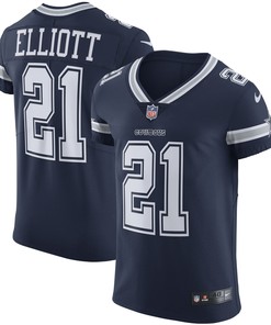 Ezekiel Elliott Dallas Cowboys Vapor Elite Jersey - Navy Nfl