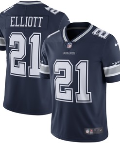 Ezekiel Elliott Dallas Cowboys Vapor Limited Jersey - Navy Nfl