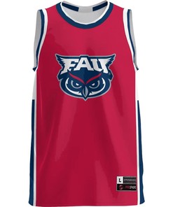 FAU Owls Basketball Jersey - Men's Red