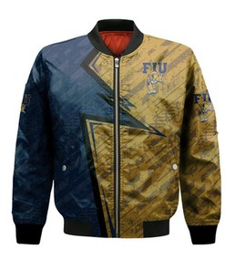 FIU Panthers Bomber Abstract Pattern Sport- NCAA