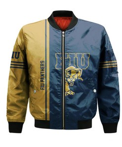 FIU Panthers Bomber Jacket Half Style - NCAA
