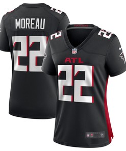 Fabian Moreau Atlanta Falcons Womens Game Player Jersey - Black Nfl