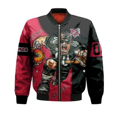 Fairfield Stags Bomber Jacket Football Go On - NCAA