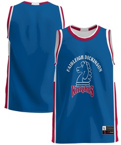 Fairleigh Dickinson Knights Basketball Jersey - Blue Ncaa