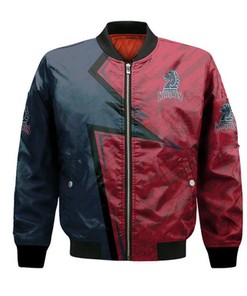 Fairleigh Dickinson Knights Bomber Abstract Pattern Sport- NCAA