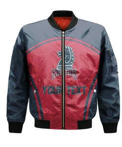 Fairleigh Dickinson Knights Bomber Curve Style Sport- NCAA