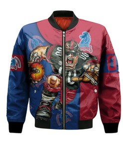 Fairleigh Dickinson Knights Bomber Jacket Football Go On - NCAA