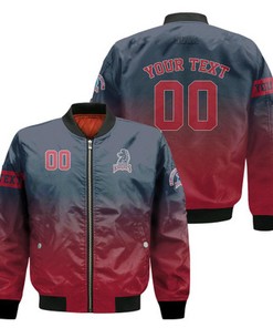 Fairleigh Dickinson Knights Fadded Bomber Jacket - NCAA