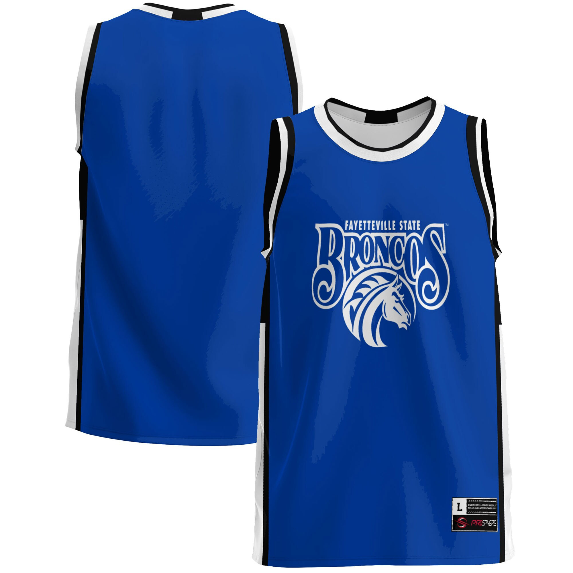 Fayetteville State Broncos Basketball Jersey - Blue Ncaa