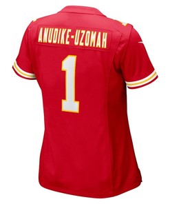 Felix Anudike-Uzomah 1 Kansas City Chiefs Women's 2023 Draft First Round Pick Game Jersey - Red