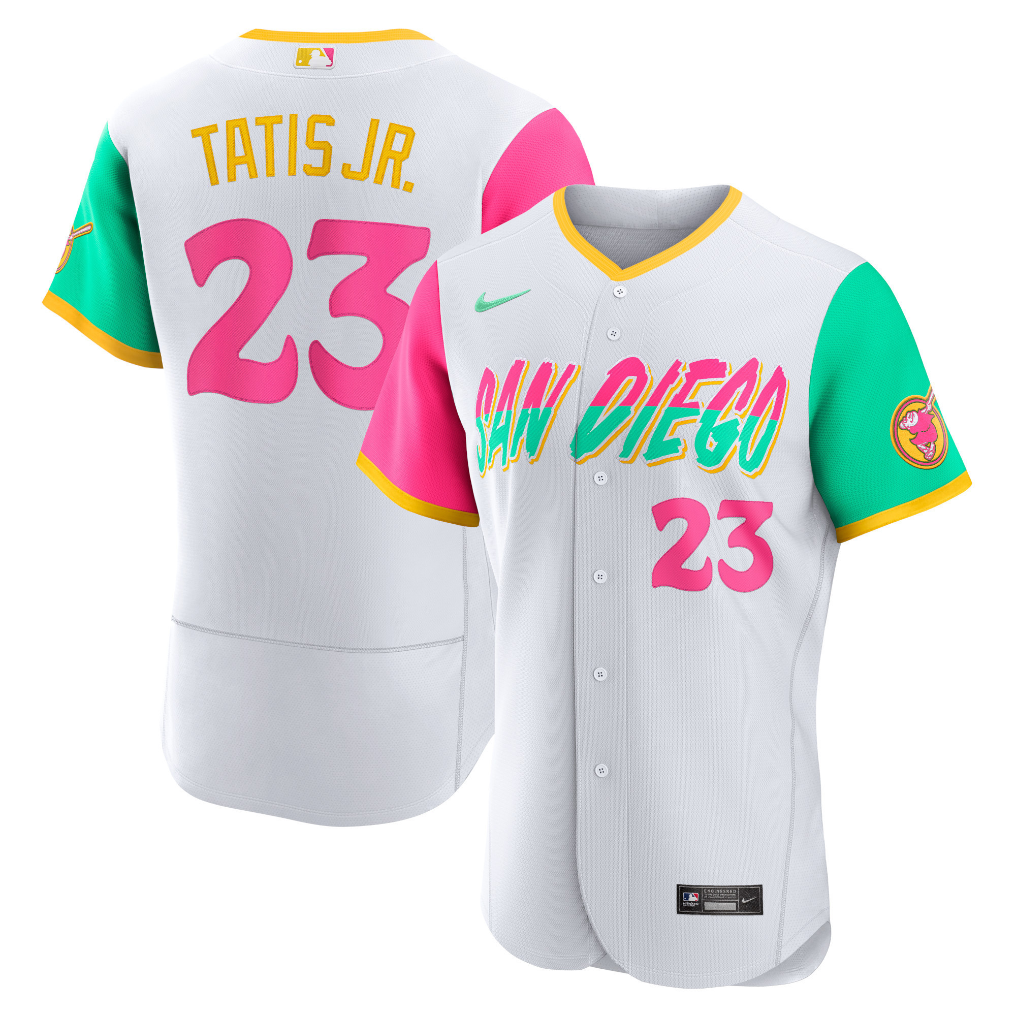 Fernando Tatis Jr. San Diego Padres 2022 City Connect Authentic Player Jersey - White Mlb
