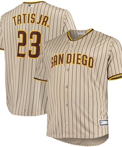 Fernando Tatis Jr. San Diego Padres Big & Tall Replica Player Jersey - Sand Mlb