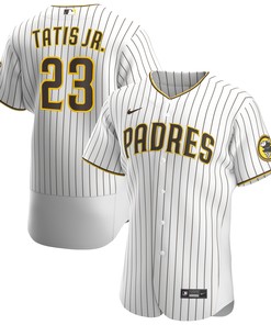 Fernando Tatis Jr. San Diego Padres Home Authentic Player Jersey - White/brown Mlb