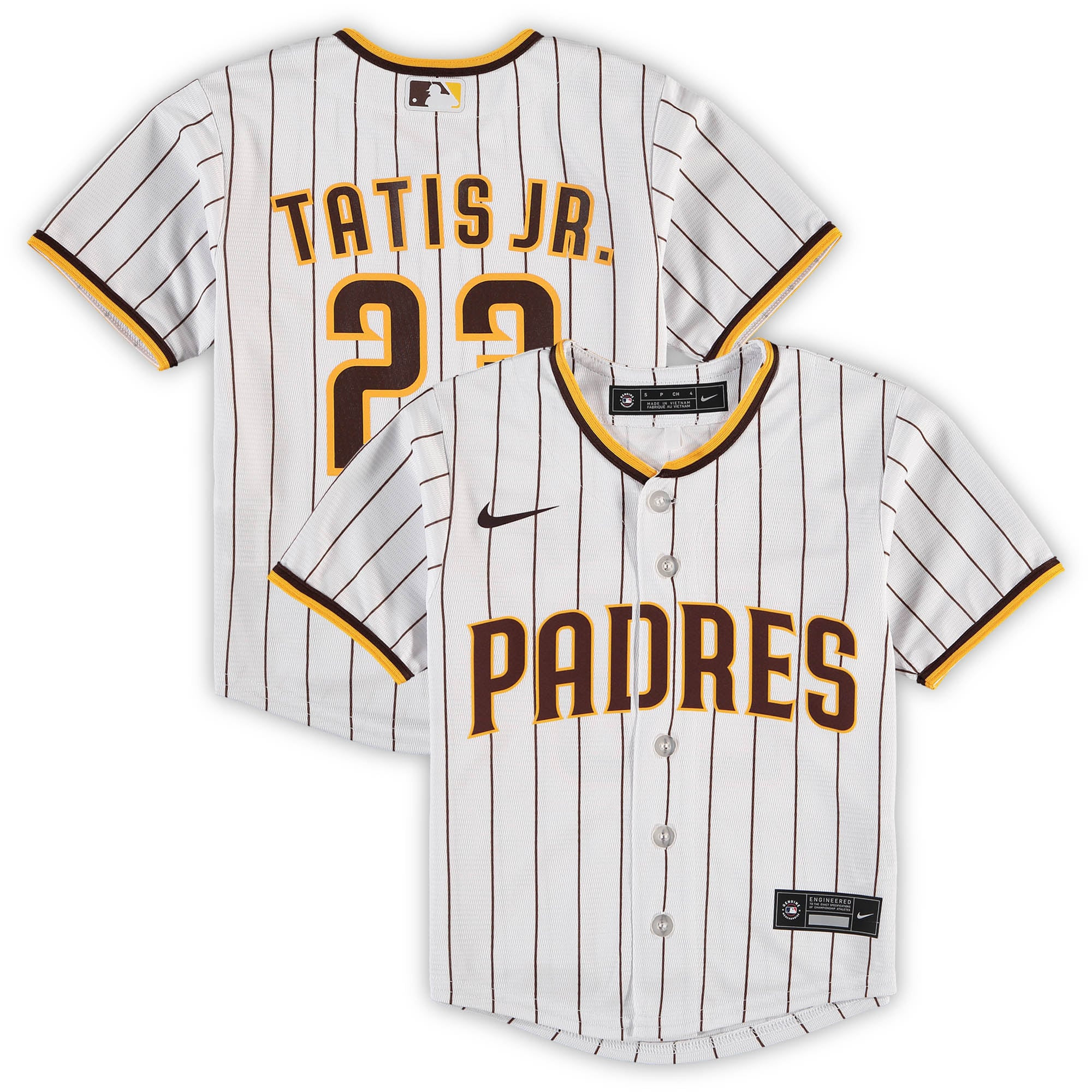 Fernando Tatis Jr. San Diego Padres Preschool Home Replica Player Jersey - White Mlb