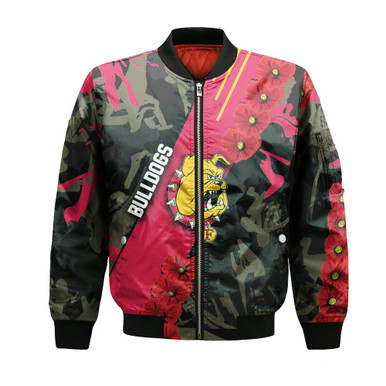 Ferris State Bulldogs Bomber Sport Style Keep Go on- NCAA