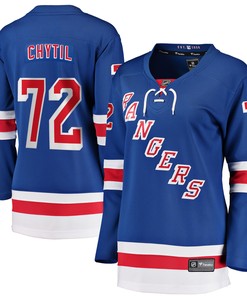 Filip Chytil New York Rangers Fanatics Branded Womens Home Breakaway Player Jersey - Blue Nhl
