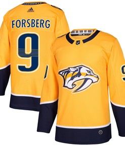 Filip Forsberg Nashville Predators Adidas Authentic Player Jersey - Gold Nhl