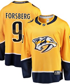 Filip Forsberg Nashville Predators Fanatics Branded Breakaway Player Jersey - Gold Nhl