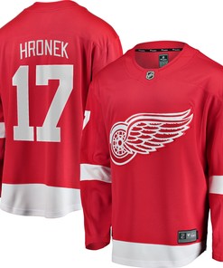 Filip Hronek Detroit Red Wings Fanatics Branded Team Color Breakaway Player Jersey - Red Nhl