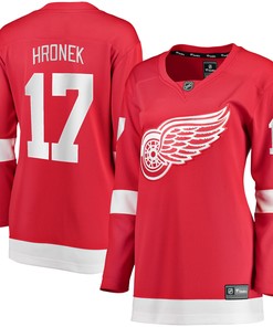 Filip Hronek Detroit Red Wings Fanatics Branded Womens Home Breakaway Player Jersey - Red Nhl