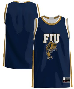 Fiu Panthers Basketball Jersey - Navy Ncaa