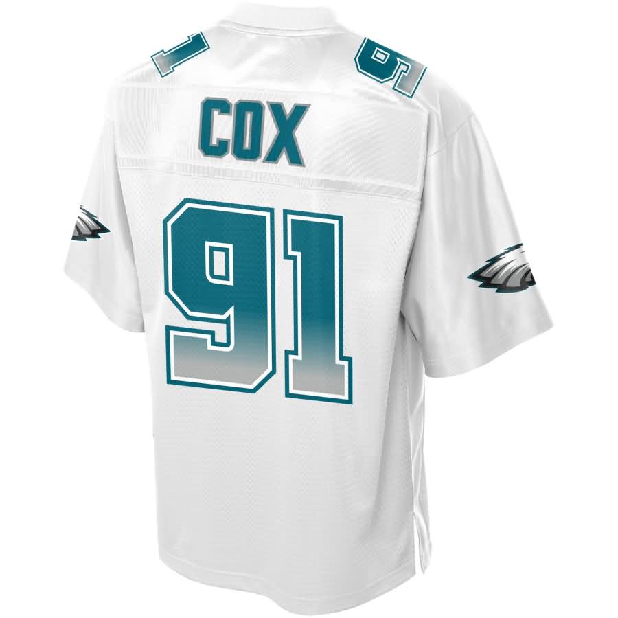 Fletcher Cox Philadelphia Eagles Nfl Pro Line By Fanatics Branded Fade Fashion Jersey - White