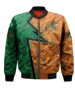 Florida A&M Rattlers Bomber Abstract Pattern Sport- NCAA