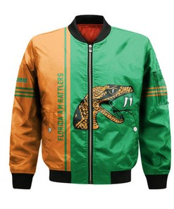 Florida A&M Rattlers Bomber Jacket Half Style - NCAA