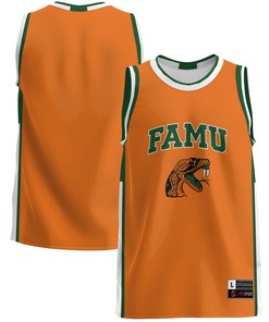 Florida A&m Rattlers Basketball Jersey - Orange Ncaa