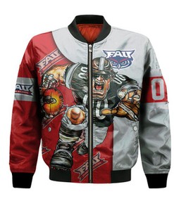 Florida Atlantic Owls Bomber Jacket Football Go On - NCAA