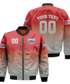 Florida Atlantic Owls Fadded Bomber Jacket - NCAA