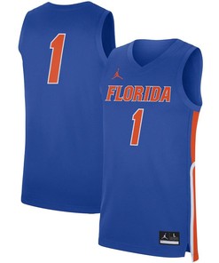 Florida Gators 1 Men Jersey - Royal
