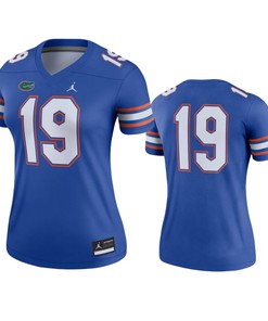Florida Gators #19 Royal Legend Football Jersey