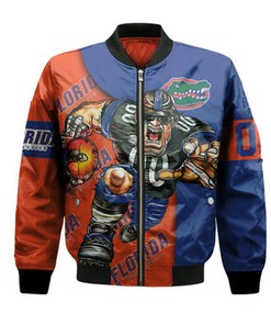 Florida Gators Bomber Jacket Football Go On - NCAA