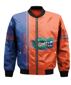 Florida Gators Bomber Jacket Half Style - NCAA