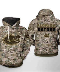 Florida Gators Camo Veteran 3D Hoodie Florida Gators Gift Ideas for Him