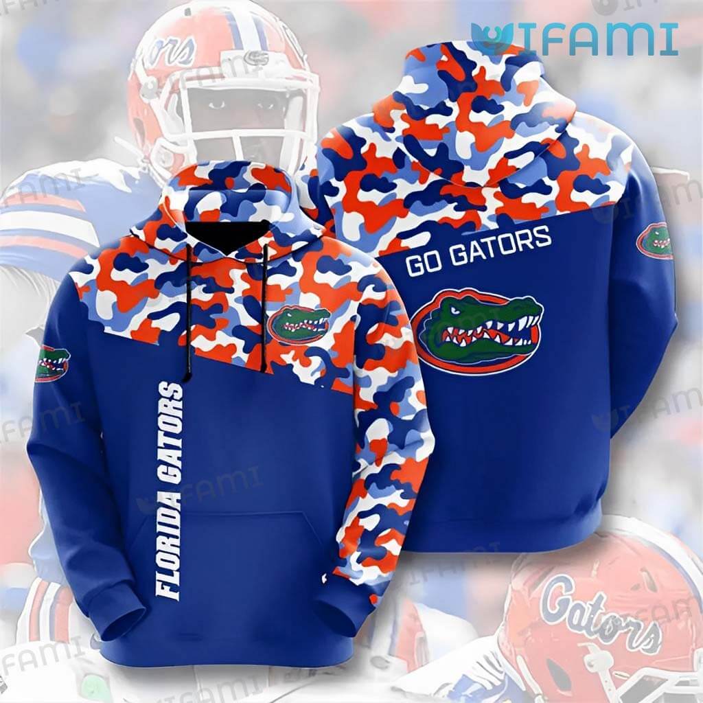 Florida Gators Hoodie 3D Camouflage Gators Gift
