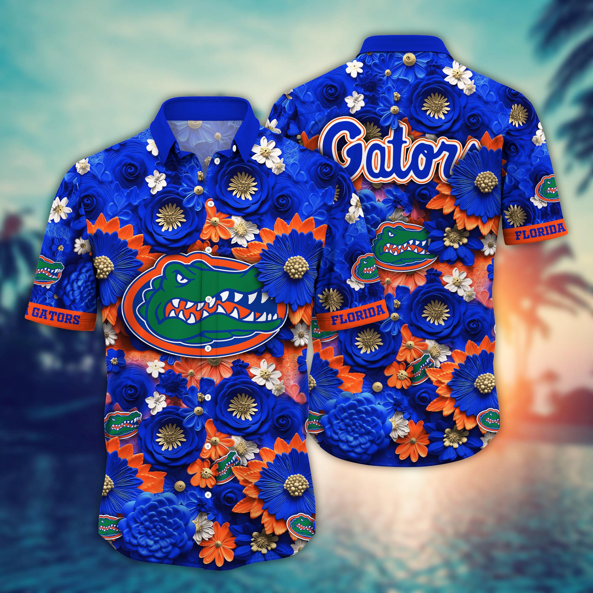 Florida Gators NCAA Hawaiian Shirt for This Summer Customize Shirt Any Team