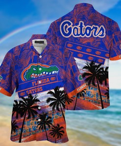 Florida Gators NCAA Palm Tree Pattern Hawaii Shirt For Sports Fans
