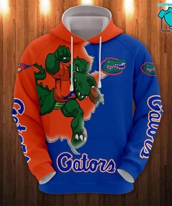 Florida Gators NFL Gifts Cool Mascot 3D Pullover Hoodie