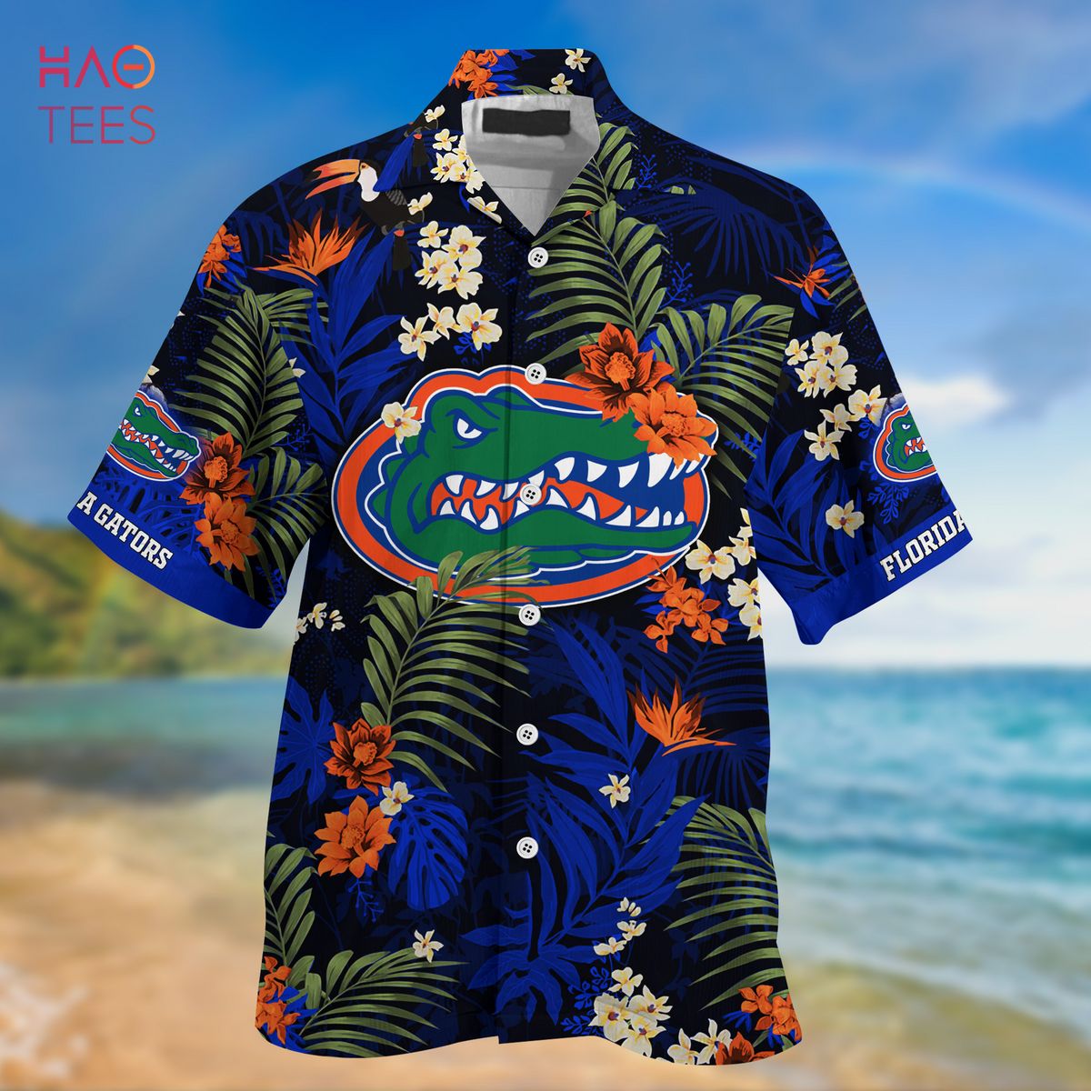 Florida Gators Summer Hawaiian Shirts, With Tropical Patterns for Fans