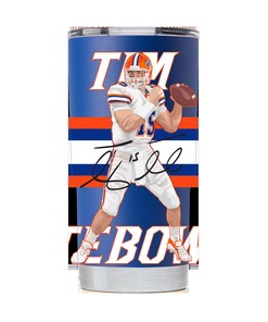 Florida Gators Tim Tebow Blue Tumbler